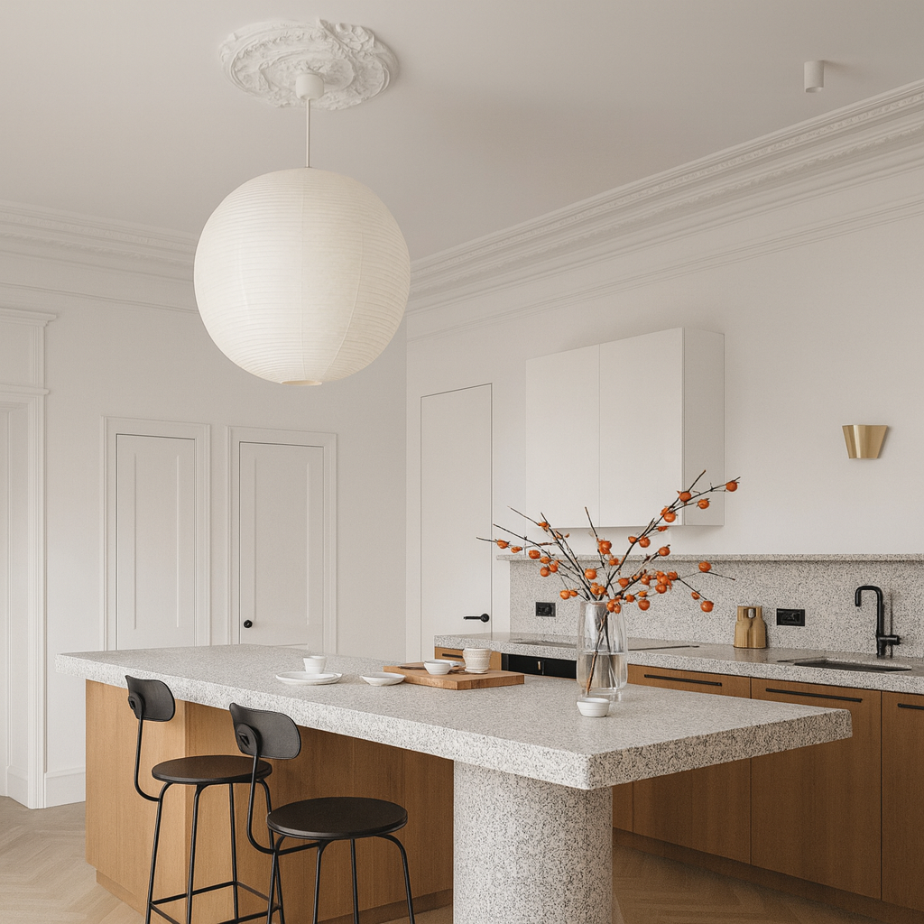 SORA | LUMINÁRIA PENDENTE EM PAPEL JAPONÊS